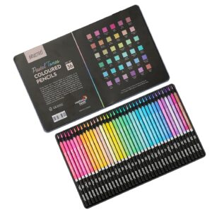 BRUSTRO Artists Pastel Coloured Pencils Tone (Set of 36) Tin Box