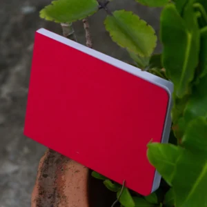 Landscape Series Red Notebook (Premium Bianco Paper for Artist)